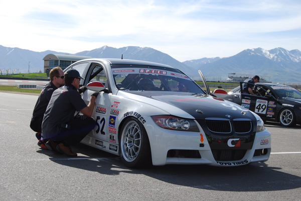 bmw in grid at miller